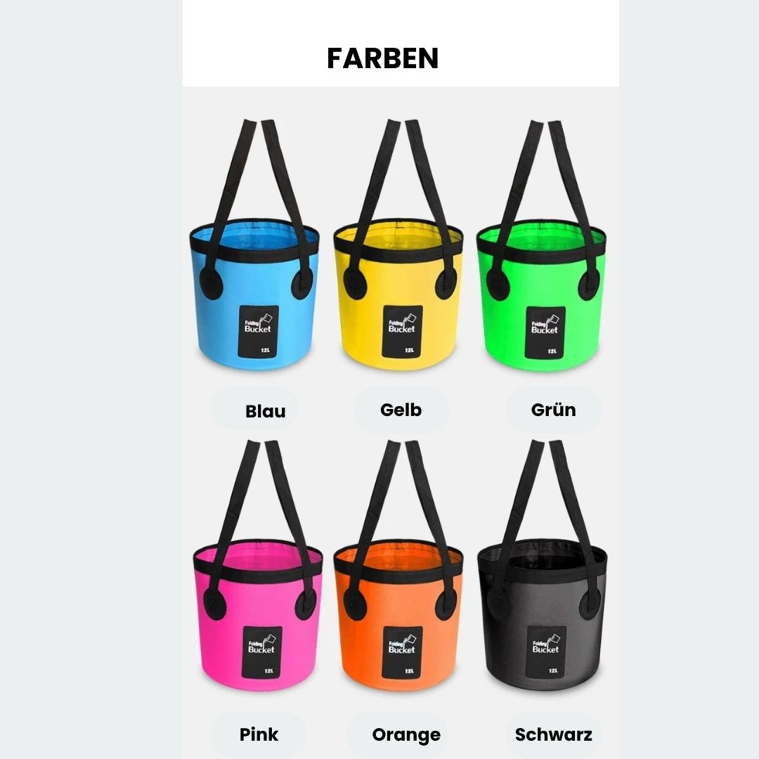 Faltbarer Eimer 12L 20L